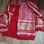 Batik Print Model Suit Three Piece